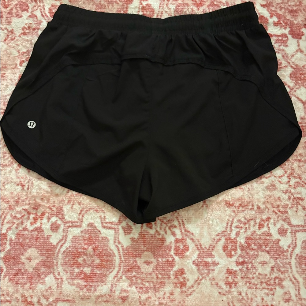 lululemon athletica Women's Black Athletic Shorts